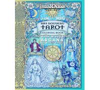 Art Nouveau Tarot Coloring Book: Elegant Art Nouveau Tarot Illustrations Featuring the Major Arcana and Celestial Designs