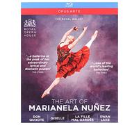 Art of Marianela Nuñez (THE) - Don Quixote / Giselle / La fille mal gardée / Swan Lake [Ballets] (Royal Ballet, 2005-2016) (4-Blu-ray Disc Box Set) [Blu-ray]