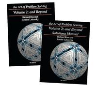 Art of Problem Solving Series Volume 2: and Beyond 2-Book Bundle Set - Textbook(7th edition) & Solutions Manual