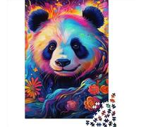 Art Panda Animals Rompecabezas Imposible,desafío for Adults Entretenimiento Creativo 1000 Piezas Obra De Arte De Juego De para Adultos Y Niños Mayores De 12 Años 1000pcs (38x26cm)