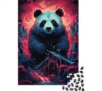 Art Panda Animals Rompecabezas Imposible,desafío para Adultos Juego Educativo 1000 Piezas Obra De Arte De Juego De para Adultos Y Niños Mayores De 12 Años 1000pcs (75x50cm)