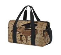 Art Piano Music Note - Bolsas de lona deportivas para niños, niñas, mujeres, hombres, para fin de semana, para viajes, gimnasio, uso casual