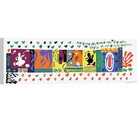 ART PRINT CAFE' - Cuadro Matisse - impresión sobre lienzo - Henri Matisse, Las mil y una noches - 150x50 cm