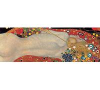 ART-PRINT-on-matte-paper-220gr- Serpientes Marinas I Klimt Gustav - Imagen Figurativa horizontal Serpientes Marinas I Fine Art Print 15_X_45_in