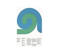 art.prints Massachusetts Institute of Technology Woods Hole Oceanographic Institution.Joint Program Graduate Study. Póster vintage de Dietmar R. Winkler. Decoración de pared de oficina 40 x 60 cm, sin