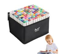 Art Sketch Pens - Kit de marcadores, marcadores | Libro de puntuación fino y pincel para dibujar páginas para colorear cestas de Pascua para niños y adolescentes