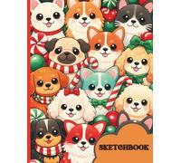 Art Sketchbook for Kids Ages 8-12: Cute Dogs Blank Drawing Pad for Kids and Adults