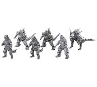 Art Spirits AT-055 Gekko Zilla, Non-Scale, Painted Trading Figure, Pack of 6