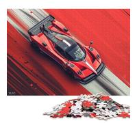 Art Sports Car Puzzle 100 Percent Recycled Cardboard 100 Percent Recycled Cardboard Jigsaw Puzzle for Boy Or Girl 38x26cm/1000pcs