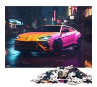 Art Sports Car Puzzle Creative Games 100 Percent Recycled Cardboard Jigsaw Puzzle for Adult Christmas Gifts 70x50cm/1000pcs