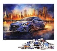 Art Sports Car Puzzle Difficult Hard Paper Rectangular Jigsaw Puzzle for Adult Children Unique Gift 38x26cm/1000pcs