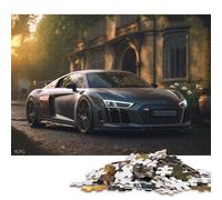Art Sports Car Puzzle Family Fun Paper Rectangular Jigsaw Puzzle for Kids and Adults Age 12 Years Up Birthday Present 70x50cm/1000pcs