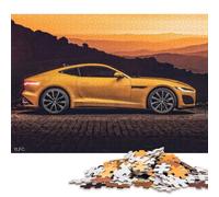 Art Sports Car Puzzle Friendly Materials 100 Percent Recycled Cardboard Jigsaw Puzzle for Adult Children 70x50cm/1000pcs