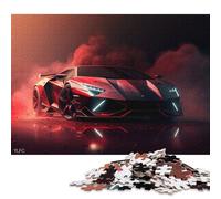Art Sports Car Puzzle Fun Activity for at Home Premium Cardboard Jigsaw Puzzle for Adults Teen Father's Day Gifts 70x50cm/1000pcs