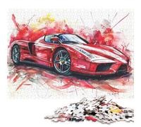 Art Sports Car Puzzle Fun Activity for at Home Premium Cardboard Jigsaw Puzzle for Adults Teen Father's Day Gifts 70x50cm/1000pcs