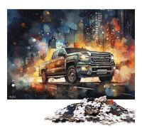 Art Sports Car Puzzle Fun Activity for at Home Premium Cardboard Jigsaw Puzzle for Adults Teen Father's Day Gifts 38x26cm/1000pcs