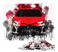 Art Sports Car Puzzle Fun Activity for at Home Premium Cardboard Jigsaw Puzzle for Adults Teen Father's Day Gifts 70x50cm/1000pcs