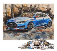 Art Sports Car Puzzle Fun Premium Cardboard Jigsaw Puzzle for Adults Teen Christmas Gifts 70x50cm/1000pcs
