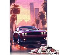 Art Sports Car Puzzle Imposible,desafío para Adultos Juego Educativo 1000 Piezas Obra De Arte De Juego De para Adultos Y Niños Mayores De 12 Años 1000pcs (75x50cm)