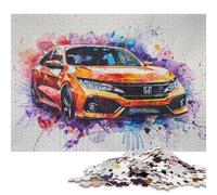 Art Sports Car Puzzle Precise Interlocking Paper Rectangular Jigsaw Puzzle for Adult Children Unique Gift 38x26cm/1000pcs