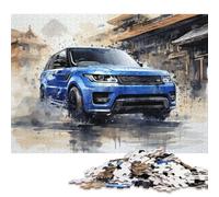 Art Sports Car Puzzle Premium 100% Recycled Board Paper Rectangular Jigsaw Puzzle for Adults Teen Unique Gift 70x50cm/1000pcs