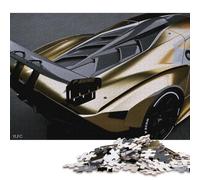 Art Sports Car Puzzle Rectangular Paper Board Paper Rectangular Jigsaw Puzzle for Adult Children Christmas Gifts 70x50cm/1000pcs