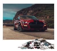 Art Sports Car Puzzle Stress Reliever 100% Recycled Cardboard Jigsaw Puzzle for Adult Children Unique Gift 70x50cm/1000pcs