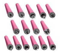 Art Stamper Kit - Kit de diseño, 15 lápices de uñas de diferentes patrones, diferentes patrones, sellos de flores, impresora, sello de uñas falso creativo, perfecto para estampación ica, manicura