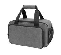 Art Supply Bag, Craft Storage Organizer, Large Paint Holder Case, Multi-Pocket Design, Water-Resistant Fabric, Easy Carry Strap, Portable Solution, Perfect for School, Travel, 13.98x8.66x7.09