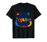 Art Teachers Color The World - Teacher Appreciation Camiseta gráfica económica