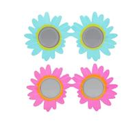Art The Clown - Gafas de terrificador adecuadas para disfraces de película de terror para adultos, Halloween, juegos de rol, gafas decorativas (azul y rosa)