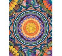 Art Therapy Mandalas: Relax and Color Gorgeous Patterns for Peace of Mind kids adults 168 pages.: A mindful journey through stunning mandalas to color and enjoy together.