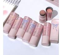 Art Value - Butterfly Pact Series Sweetheart Blush Stick - 6 Colors 01# Peachy Keen - 4.5g