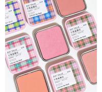 Art Value - Checkered Little Iron Box Blush - 4 Colors 1# Rose Roasted Milk - 4g