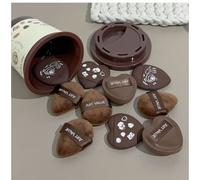 Art Value - Mini Borla para Polvo Estilo Grano de Café