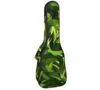 Art Vintage Retro Italian Coast and Lemon - Funda acolchada para ukelele de concierto de 23 pulgadas, impermeable y duradera, Multicolor 06, 25.9x9x3.1in/66x23x8cm, Organizador de bolsas