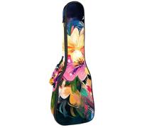 Art Vintage Retro Italian Coast and Lemon - Funda acolchada para ukelele de concierto de 23 pulgadas, impermeable y duradera, Multicolor 04, 25.9x9x3.1in/66x23x8cm, Organizador de bolsas