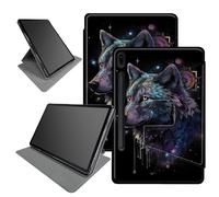 Art Wolf - Funda para tablet Samsung Galaxy Tab S7 (2020)/S8 (2022) de 11 pulgadas, soporte plegable giratorio de 360 grados, múltiples ángulos de visión, con apagado y encendido automático