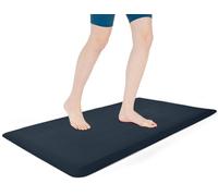 Art3d Alfombra antifatiga - Alfombra de Cocina Acolchada de 1,27 cm - Cojín cómodo de Espuma Antideslizante para estación de pie, Oficina o Garaje (43,9 x 71,1 cm, Azul mayólica)