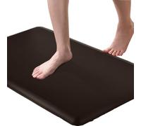 Art3d Alfombra antifatiga - Alfombra de Cocina Acolchada de 1,27 cm - Cojín cómodo de Espuma Antideslizante para estación de pie, Oficina o Garaje (43,9 x 71,1 cm, Chocolate)