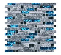 Art3d Azulejo decorativo para salpicaduras de cocina o baño (paquete de 5)
