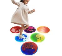 Art3d Azulejos decorativos para el suelo, 50 x 50 cm, coloridos, 6 azulejos