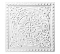 Art3d Barque - Azulejos decorativos de techo de 2 x 2 pies, paquete de 24 cubiertas de 96 pies cuadrados, azulejos de techo colgantes ligeros e impermeables para sala de estar, oficina y uso comercial