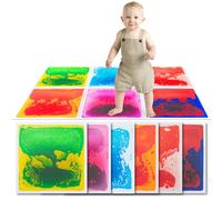 Art3d Liquid Baldosas Sensoriales 30 x 30 cm Pista de Baile Cuadrada Colorido 6 Baldosas
