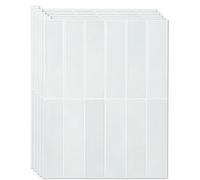 Art3d Loseta en muro resistente de 11.4 x 9 pulgadas para decoración del hogar, paquete de 10 azulejos de pared de vinilo para encimera de cocina, piedra blanca