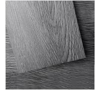 Art3d Lote de 36 baldosas de suelo autoadhesivas de vinilo oscuro, superficie rígida, núcleo duro, fácil de instalar uno mismo, 5 m², Gris