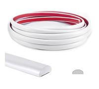 Art3d Perfil para bordes de baldosas,Autoadhesivo,Perfil de pared autoadhesivo,3 m,Blanco