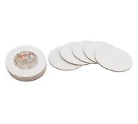 ART4YOU - Caja de cartón para pintar (10 cm, redonda, 10 unidades)