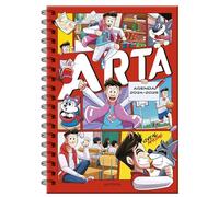 Arta Game - Agenda escolar 2024-2025: Con pasatiempos para niños y niñas (Lo más visto)