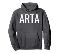 Arta Sudadera con Capucha, Unisex para Adultos, Jaspeado Oscuro, XL